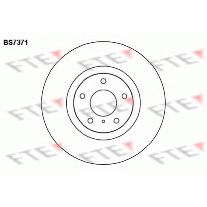 Foto Disco de freno FTE BS7371