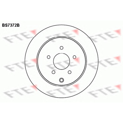 Фото Тормозной диск FTE BS7372B