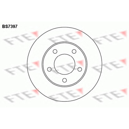 Фото Тормозной диск FTE BS7397