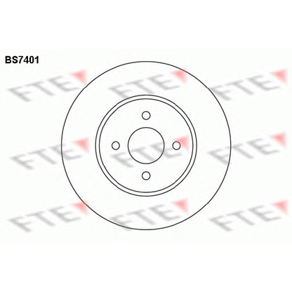 Photo Brake Disc FTE BS7401