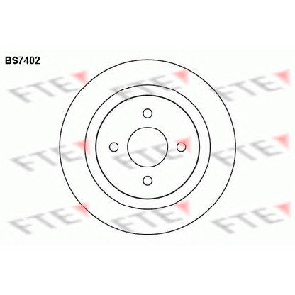 Foto Disco de freno FTE BS7402