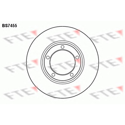 Photo Brake Disc FTE BS7455
