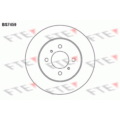 Photo Disque de frein FTE BS7459