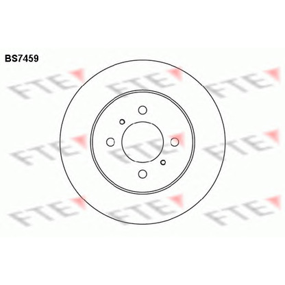 Photo Brake Disc FTE BS7459