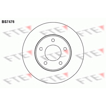 Фото Тормозной диск FTE BS7476