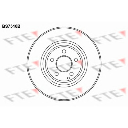 Photo Disque de frein FTE BS7516B