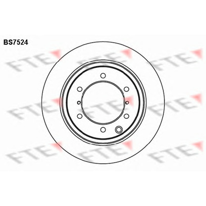 Photo Disque de frein FTE BS7524