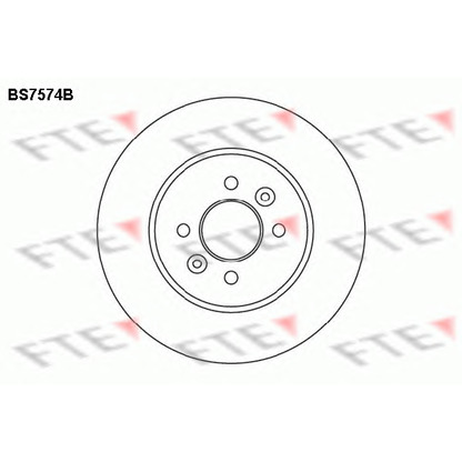 Photo Disque de frein FTE BS7574B
