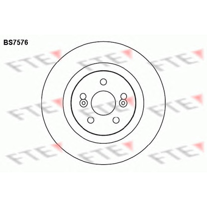 Foto Disco de freno FTE BS7576