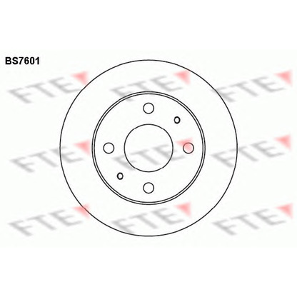 Photo Brake Disc FTE BS7601