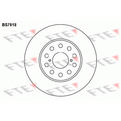 Photo Disque de frein FTE BS7618