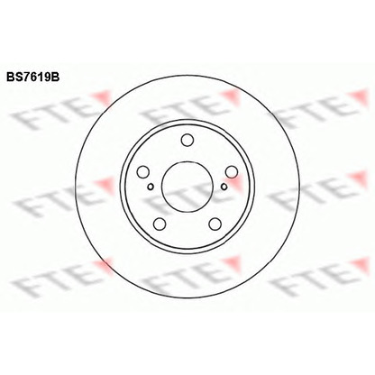 Photo Disque de frein FTE BS7619B