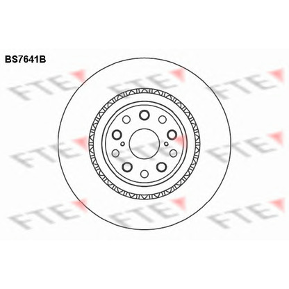 Photo Disque de frein FTE BS7641B