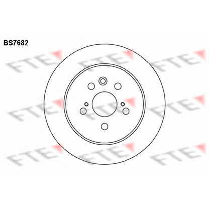 Zdjęcie Tarcza hamulcowa FTE BS7682