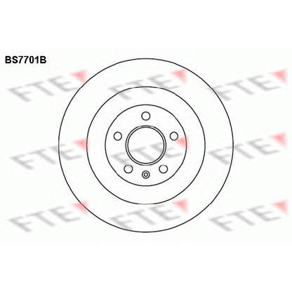 Photo Brake Disc FTE BS7701B