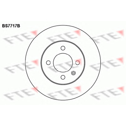 Foto Disco  freno FTE BS7717B