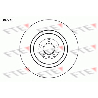 Photo Brake Disc FTE BS7718