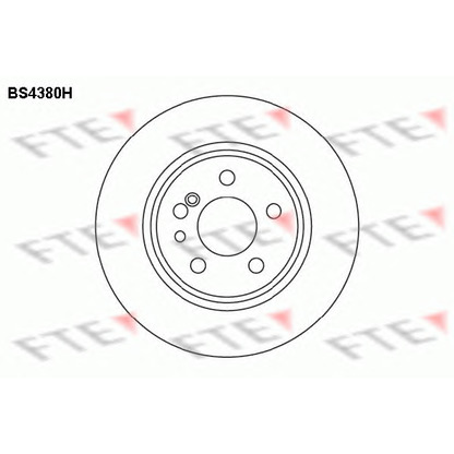 Photo Disque de frein FTE BS4380H