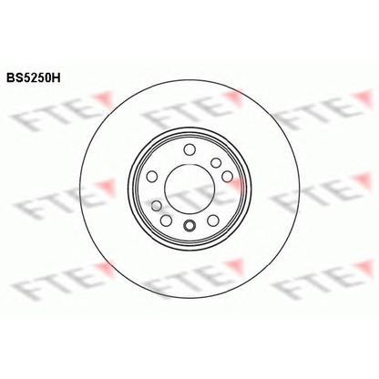Photo Brake Disc FTE BS5250H