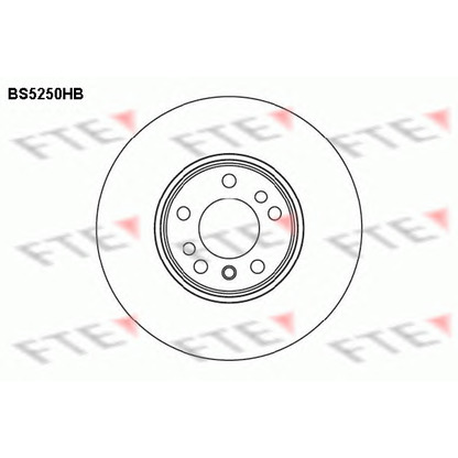 Photo Brake Disc FTE BS5250HB
