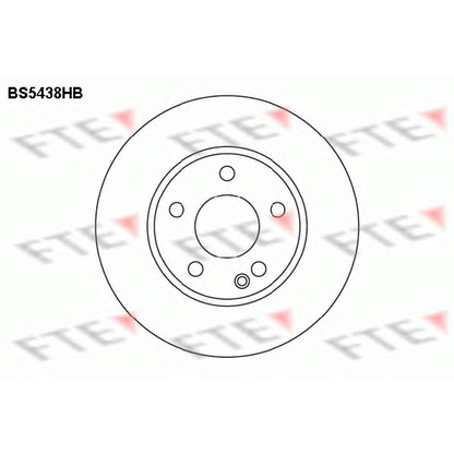 Photo Brake Disc FTE BS5438HB