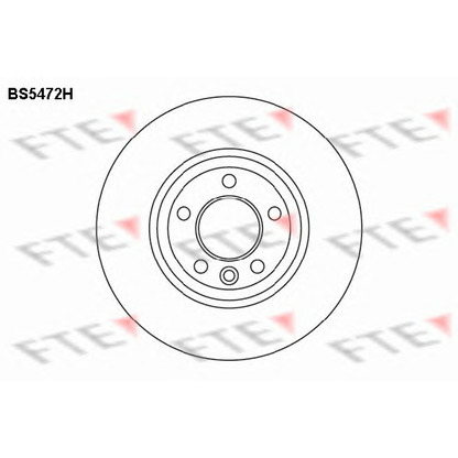 Photo Disque de frein FTE BS5472H