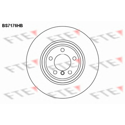 Photo Brake Disc FTE BS7176HB