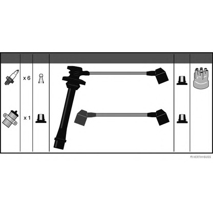 Photo Ignition Cable Kit HERTH+BUSS J5382005