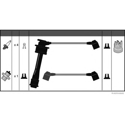 Foto Kit cavi accensione HERTH+BUSS J5382035