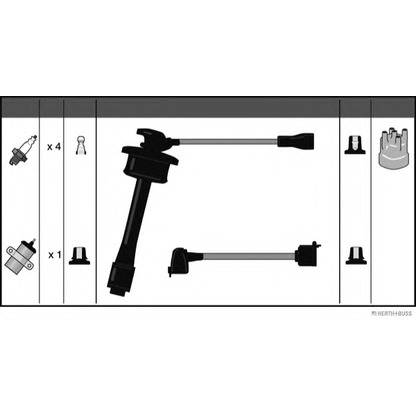 Foto Kit cavi accensione HERTH+BUSS J5382084