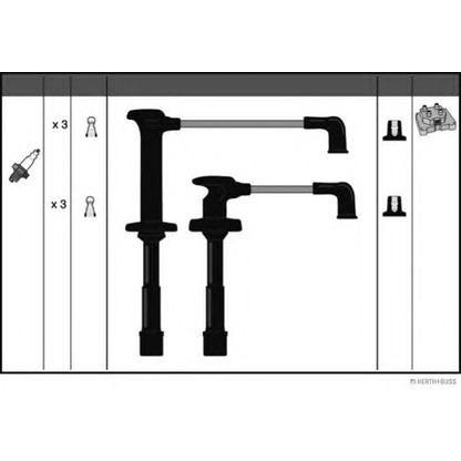 Zdjęcie Zestaw przewodów zapłonowych HERTH+BUSS J5383011