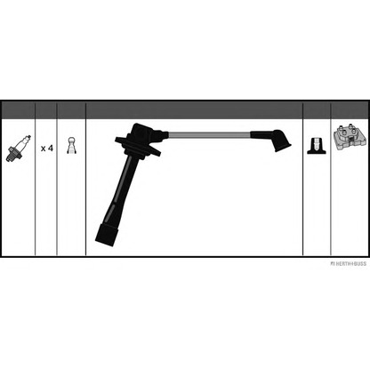 Foto Juego de cables de encendido HERTH+BUSS J5383025