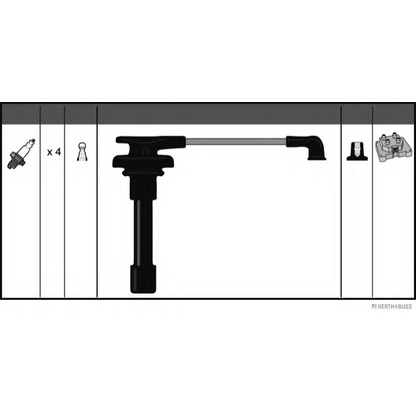 Photo Kit de câbles d'allumage HERTH+BUSS J5384014