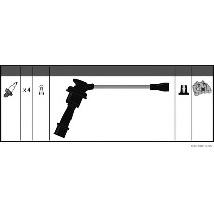 Foto Juego de cables de encendido HERTH+BUSS J5385008
