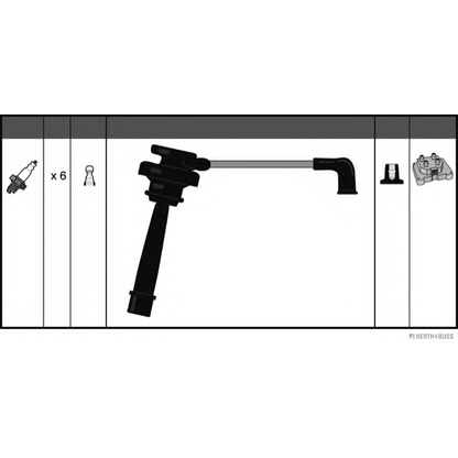 Foto Zündleitungssatz HERTH+BUSS J5385032