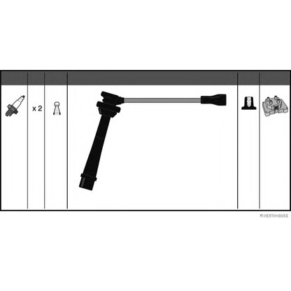 Foto Zündleitungssatz HERTH+BUSS J5388011