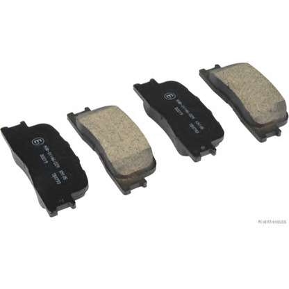 Photo Brake Pad Set, disc brake HERTH+BUSS J3612024