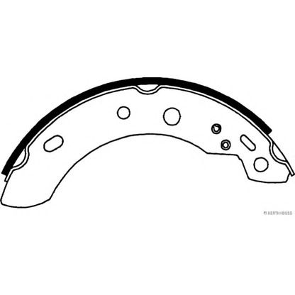 Photo Brake Shoe Set HERTH+BUSS J3501057