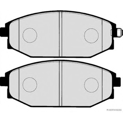 Фото Комплект тормозных колодок, дисковый тормоз HERTH+BUSS J3600543