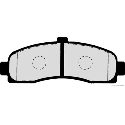 Фото Комплект тормозных колодок, дисковый тормоз HERTH+BUSS J3601053