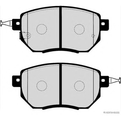 Photo Brake Pad Set, disc brake HERTH+BUSS J3601092