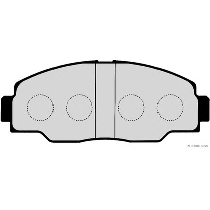 Фото Комплект тормозных колодок, дисковый тормоз HERTH+BUSS J3602081