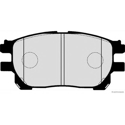 Photo Brake Pad Set, disc brake HERTH+BUSS J3602123