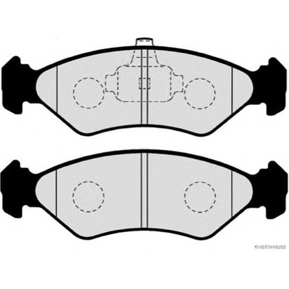 Photo Brake Pad Set, disc brake HERTH+BUSS J3603049