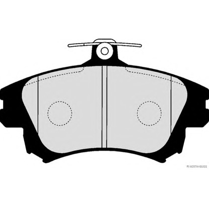 Foto Juego de pastillas de freno HERTH+BUSS J3605042