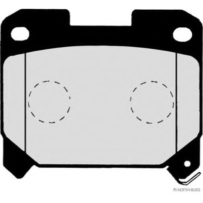 Photo Brake Pad Set, disc brake HERTH+BUSS J3612015