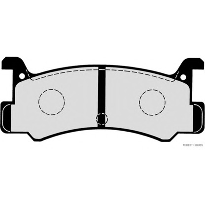 Foto Bremsbelagsatz, Scheibenbremse HERTH+BUSS J3613003