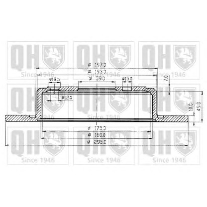 Foto Bremsscheibe QUINTON HAZELL BDC4526