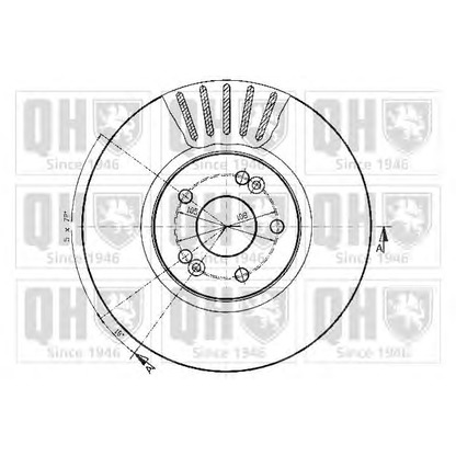 Photo Disque de frein QUINTON HAZELL BDC5169