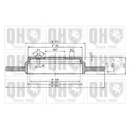 Foto Bremsscheibe QUINTON HAZELL BDC5232